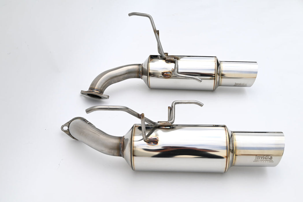 Invidia GT N1 Axle Back Exhaust w/ Stainless Steel Tips 2022-2026 WRX