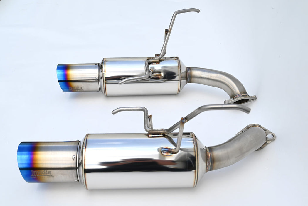 Invidia GT N1 Axle Back Exhaust w/ Titanium Tips 2022-2026 WRX