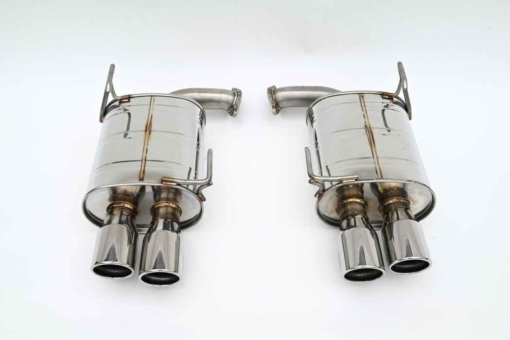 Invidia Q300 Axle Back Exhaust w/ Rolled Dual Wall Stainless Steel Tips 2022-2026 WRX