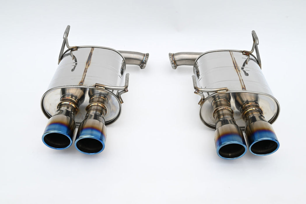 Invidia Q300 Axle Back Exhaust w/ Rolled Dual Wall Titanium Tips 2022-2026 WRX