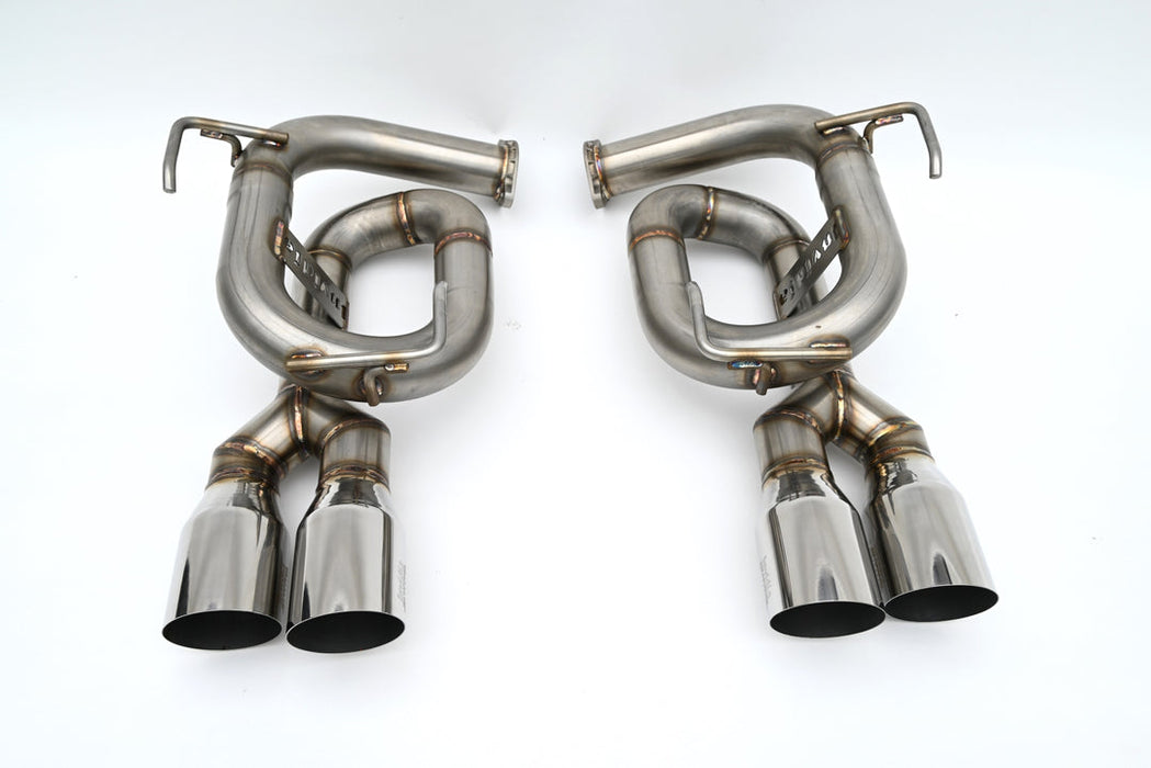Invidia Twin Loop Axle Back Exhaust w/ Single Wall Stainless Steel Tips 2022-2026 WRX