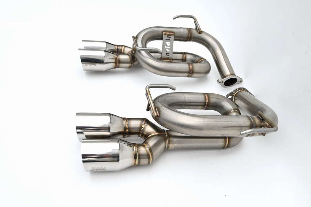 Invidia Twin Loop Axle Back Exhaust w/ Single Wall Stainless Steel Tips 2022-2026 WRX