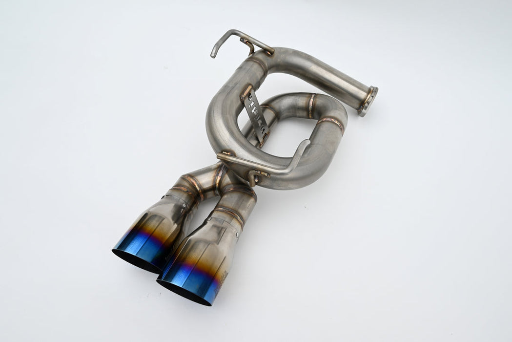 Invidia Twin Loop Axle Back Exhaust w/ Single Wall Titanium Tips 2022-2026 WRX