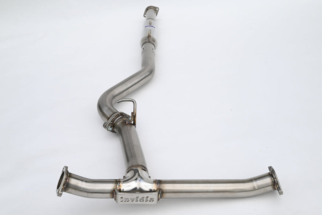 Invidia Resonated Ultra Quiet Mid Pipe 2022-2026 WRX