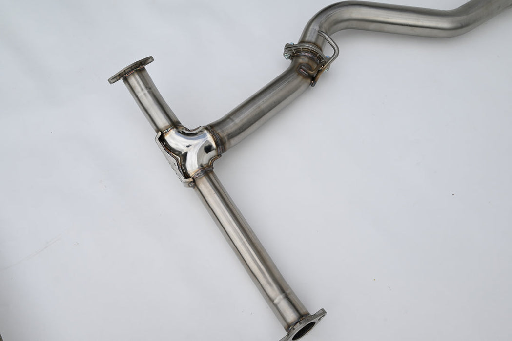 Invidia Resonated Mid Pipe 2022-2026 WRX