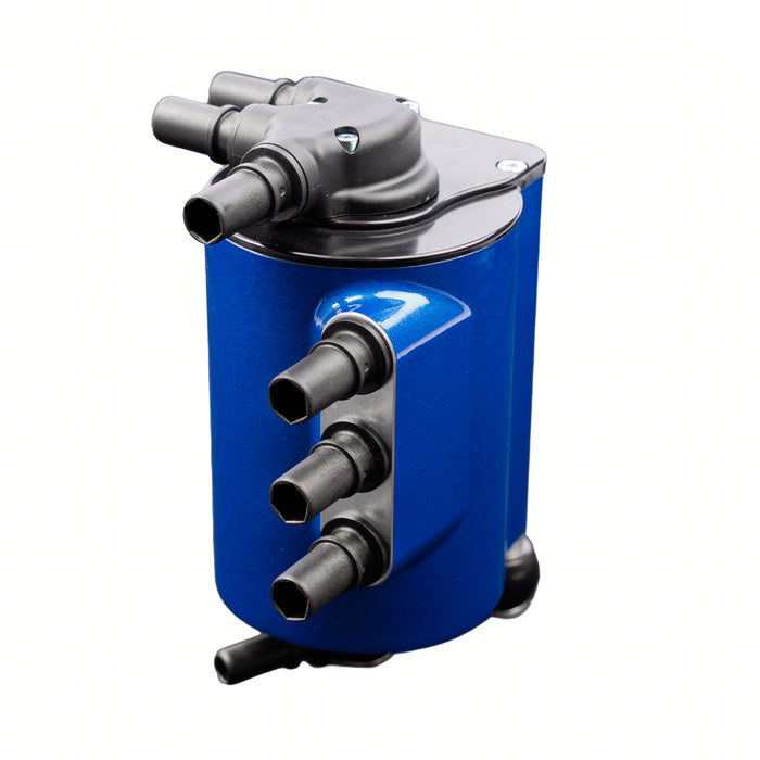 IAG Performance V3 Street Series Air / Oil Separator (AOS) World Rally Blue 2008-2014 WRX / 2008-2021 STI / 2009-2013 Forester XT / 2005-2009 Legacy GT / 2005-2009 Outback XT