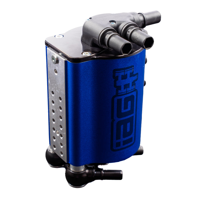 IAG V3 Street Series Air / Oil Separator (AOS) World Rally Blue 02-07 WRX / 04-07 STI / 04-08 Forester