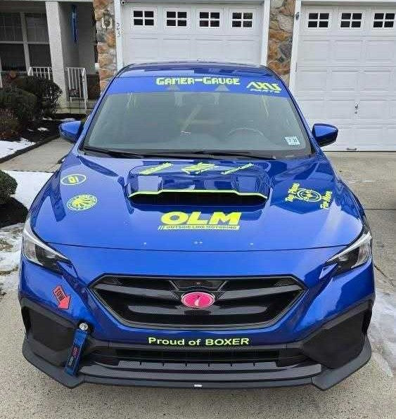 OLM LE Carbon Fiber Front Alpha Grille 2022-2025 WRX