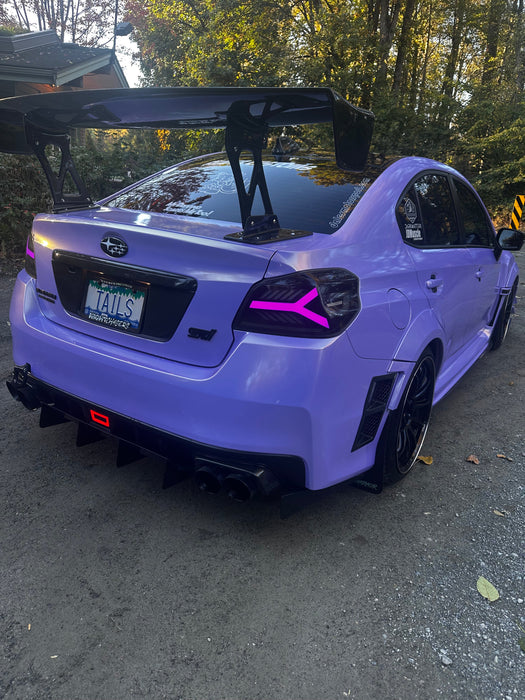 OLM Y-Spec LED Taillights Smoke Lens, White Optic & RGB 2015-2021 WRX / STI