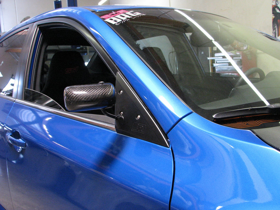 APR Performance Carbon Fiber Mirrors Formula GT3 Black Base 2008-2014 WRX / 2008-2014 STI