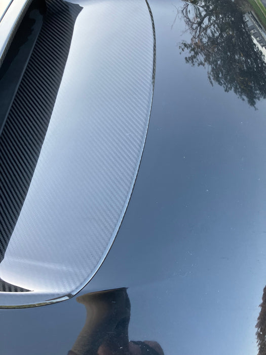 OLM LE Dry Carbon Fiber Hood Scoop Cover 2010-2014 WRX / STI