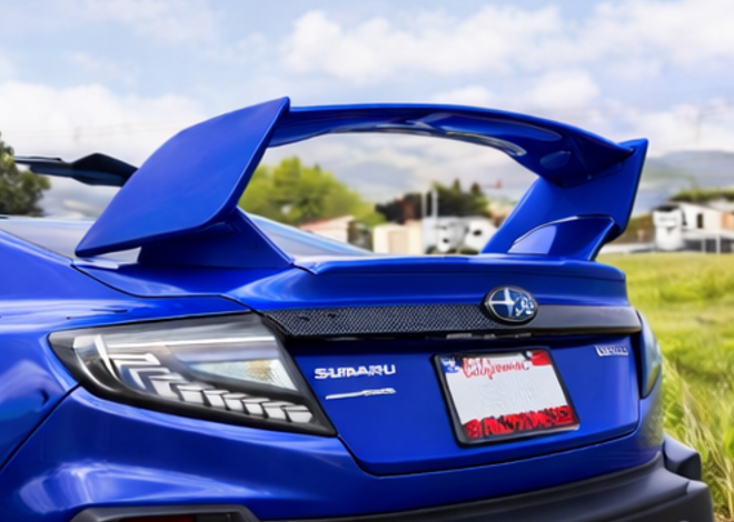 OLM S Style Paint Matched Spoiler 2022-2026 WRX