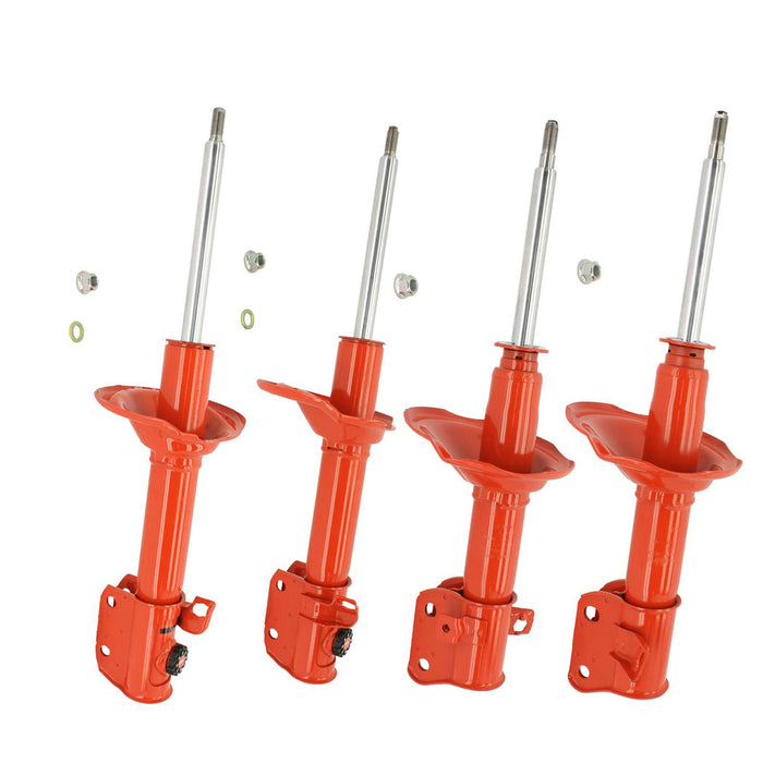 KYB AGX Adjustable Strut Set - 1992-1994 Subaru Legacy AWD FWD