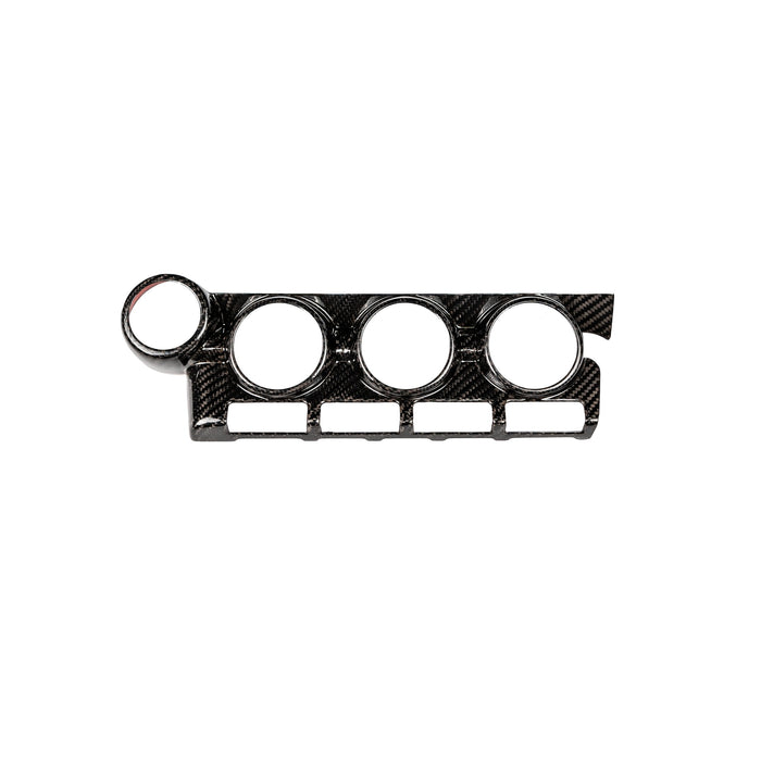 Driven Media Gloss Carbon Fiber Knob Panel Cover 2022-2026 BRZ / 2022-2026 GR86