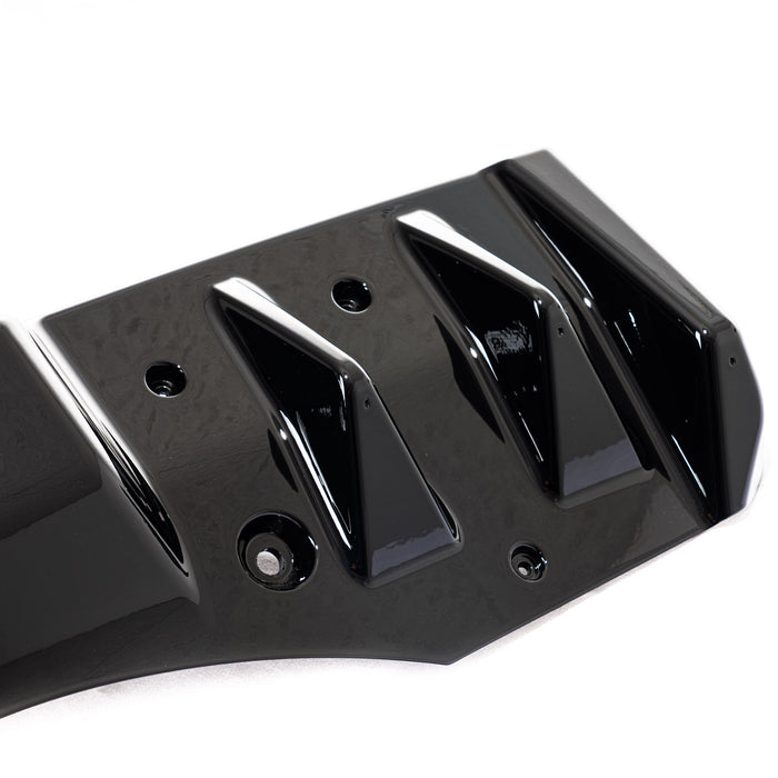 Molded Innovations Rear Bumper Diffuser Gloss Black 2022-2026 WRX