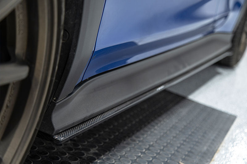 OLM S Style Carbon Fiber Side Skirts 2022-2025 WRX