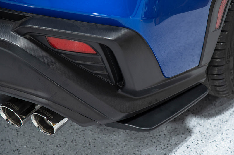 OLM S Style Matte Black Rear Spats 2022-2025 WRX
