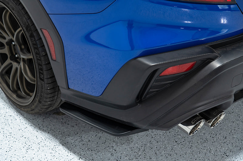 OLM S Style Matte Black Rear Spats 2022-2025 WRX