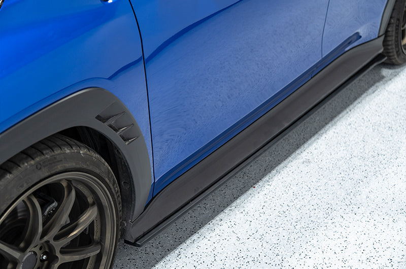 OLM S Style Matte Black Side Skirts 2022-2025 WRX