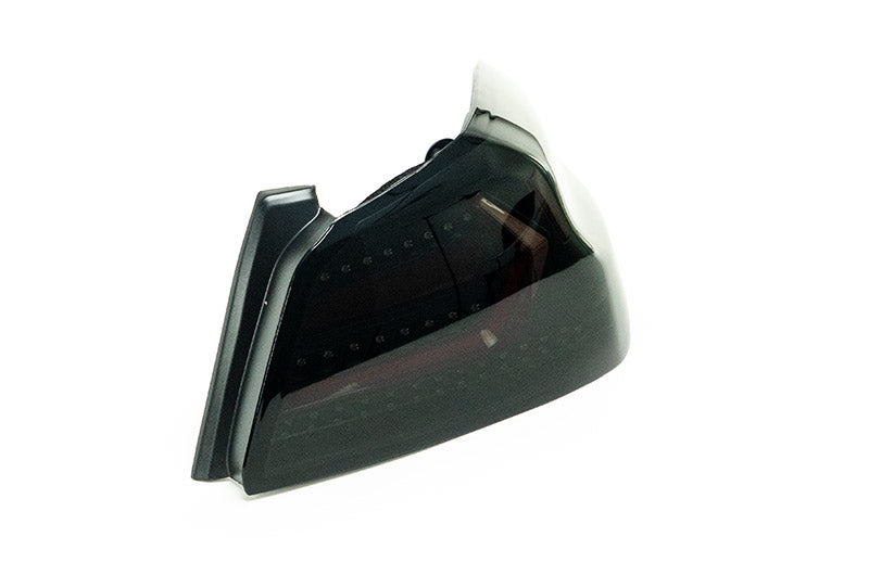 OLM Evolution Tail Lights Smoked Lens, Black Base, Red Bar 2015-2021 WRX / STI