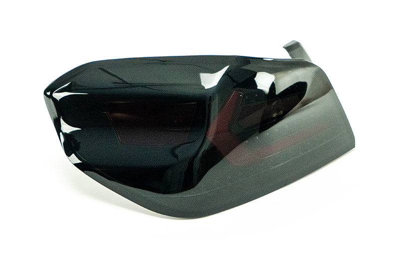 OLM Evolution Tail Lights Smoked Lens, Black Base, Red Bar 2015-2021 WRX / STI