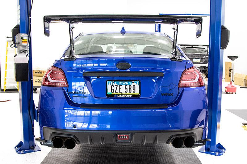 OLM V2 Carbon Style Rear Bumper Protector 2015-2025 WRX / STI