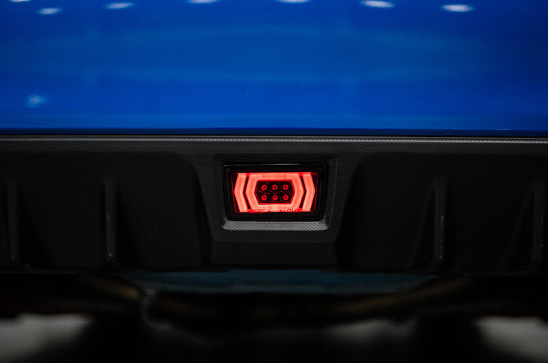 OLM Vector F1 Rear Brake Light Smoke Lens, Red Bar 2015-2021 WRX / STI