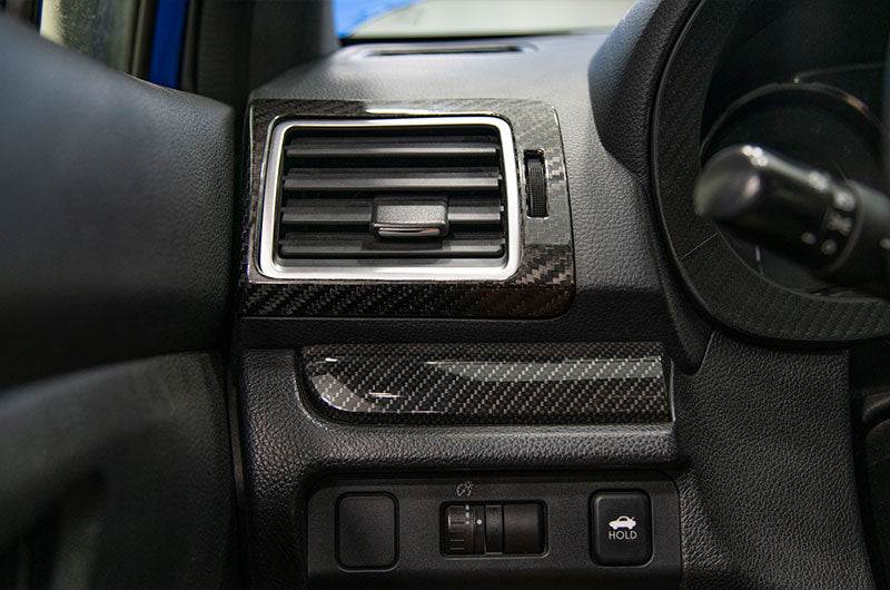 OLM Dry Carbon Fiber Air Vent Covers 2015-2021 WRX / STI