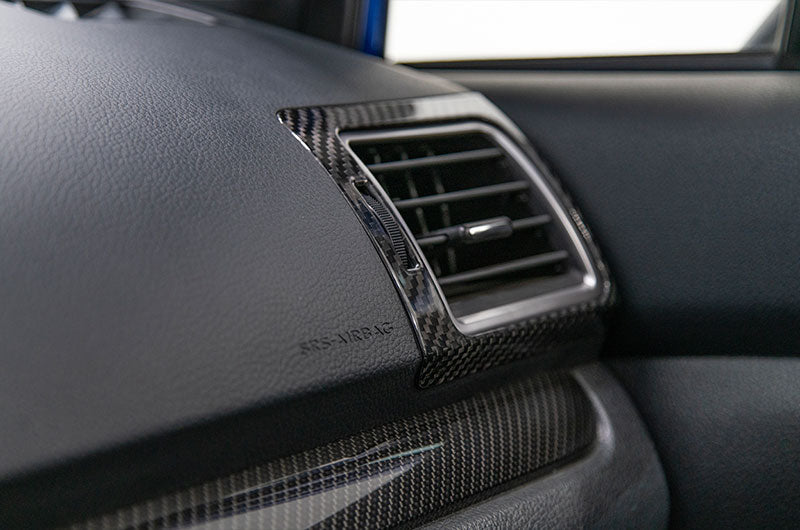 OLM Dry Carbon Fiber Air Vent Covers 2015-2021 WRX / STI