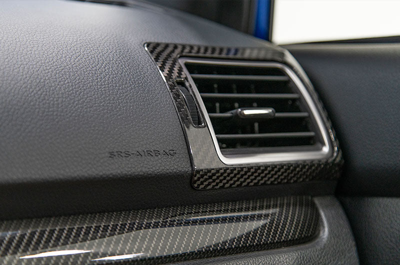 OLM Dry Carbon Fiber Air Vent Covers 2015-2021 WRX / STI