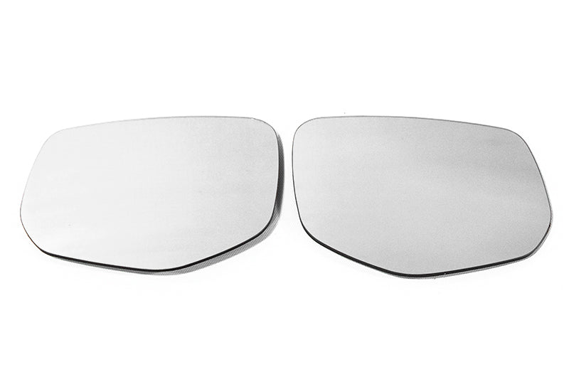 OLM Wide Angle Convex Mirrors w/ Turn Signals Defrosters Chrome 2022-2025 WRX