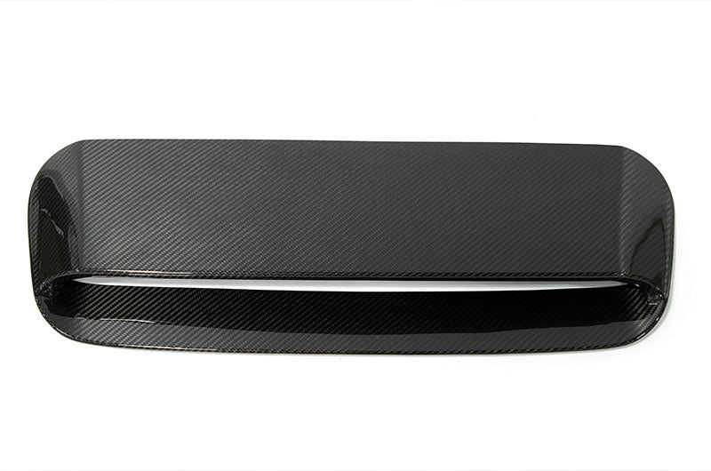 OLM LE Carbon Fiber Hood Scoop Cover 2022-2025 WRX