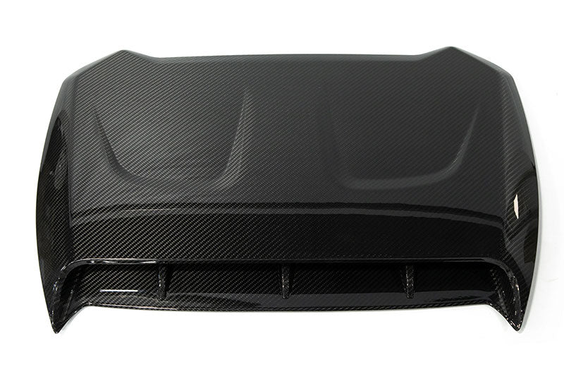 OLM LE Oversize Carbon Fiber Hood Scoop Cover 2022-2025 WRX