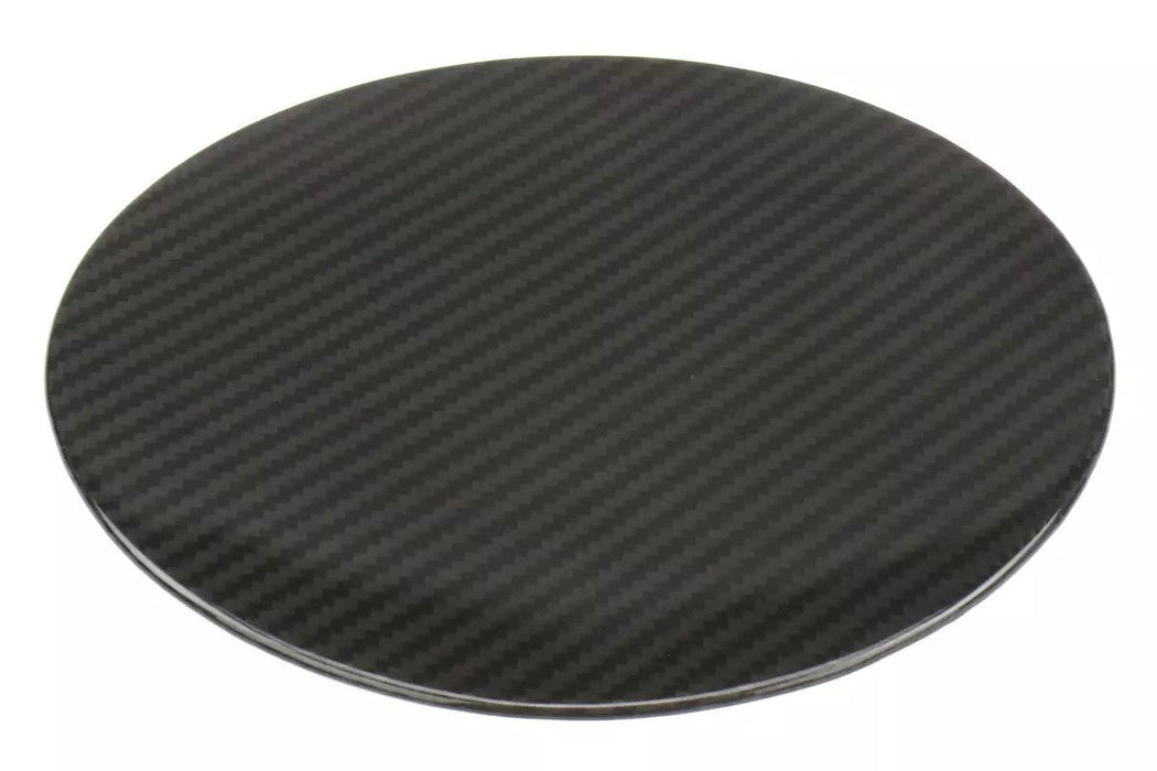 OLM Carbon Fiber Fuel Door Cover 2017-2023 Impreza Sedan