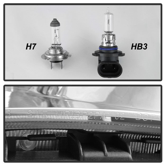 Akkon Projector Headlights w/ Chrome Base, DRL Light Bar & Switchback Turn Signal 08-14 WRX / 08-14 STI - Halogen Models Only