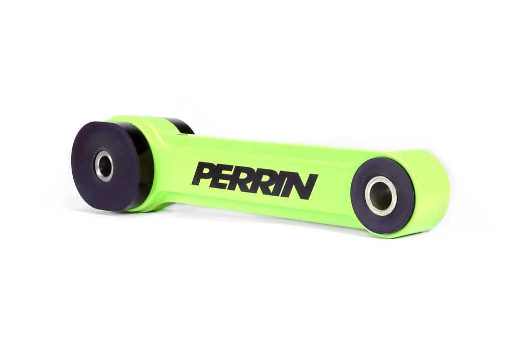 Perrin Street Series Pitch Stop Mount Neon Yellow 2002-2026 WRX / 2004-2021 STI / 2005-2009 Legacy GT / 2020-2024 Legacy XT / 1993-2024 Impreza / 2019-2024 Ascent / 2013-2024 Crosstrek