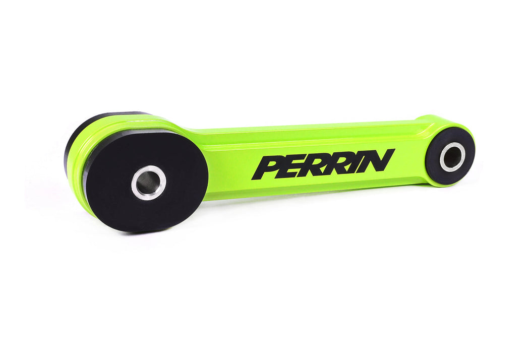 Perrin Street Series Pitch Stop Mount Neon Yellow 2002-2026 WRX / 2004-2021 STI / 2005-2009 Legacy GT / 2020-2024 Legacy XT / 1993-2024 Impreza / 2019-2024 Ascent / 2013-2024 Crosstrek