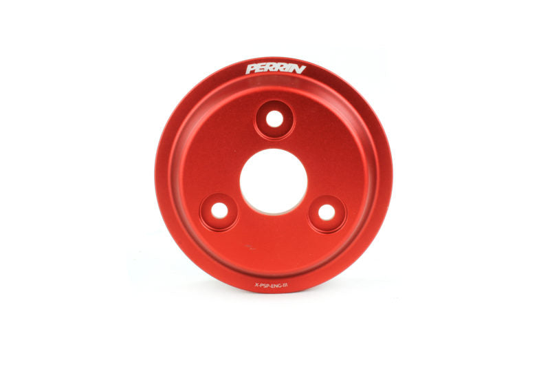 Perrin Water Pump Pulley Red 2015-2021 WRX / 2014-2018 Forester XT / 2017-2023 Impreza / 2018-2020 Crosstrek