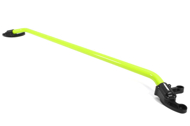 Perrin Front Strut Tower Bar Neon Yellow 2018-2025 Crosstrek / 2018-2025 Impreza / 2019-2025 Forester / 2022-2024 Forester Wilderness