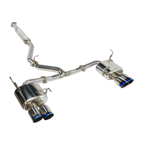 Remark Sports Touring Non Resonated Cat Back w/ Burnt Stainless Tips