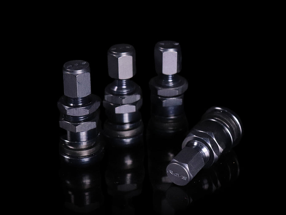 Volk Racing Valve Stem Number 49 Black