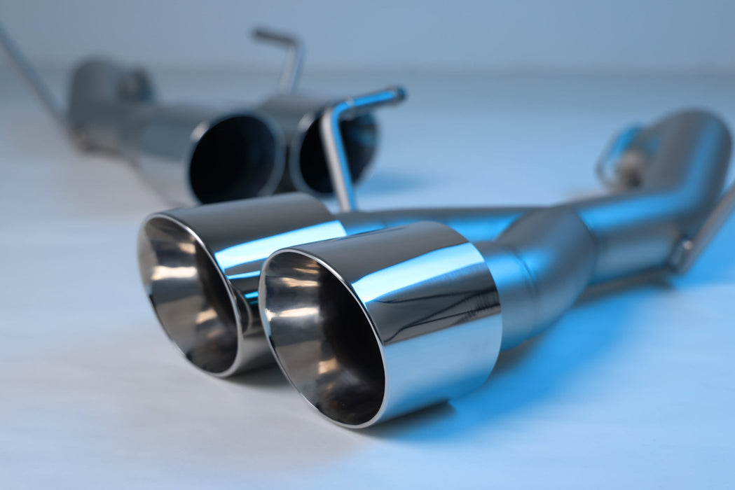 cp-e Austenite Off Road Axle Back Exhaust 2015-2021 WRX / 2015-2018 STI