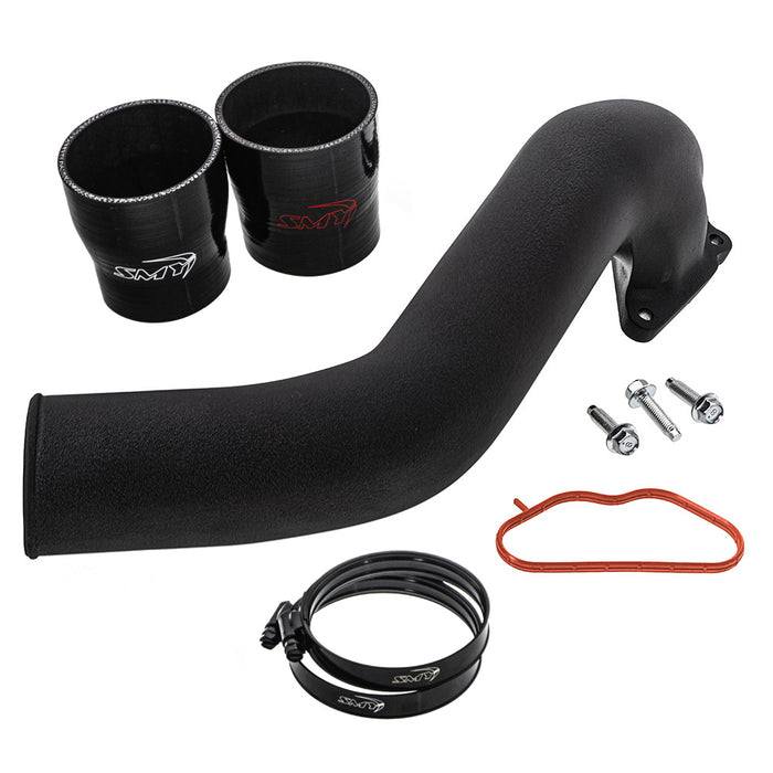 SMY GODZILLA Cast Aluminum Top Mount Intercooler Pipe Black 2022-2024 WRX / 2019-2024 Ascent / 2019-2024 Outback / 2020-2024 Legacy XT