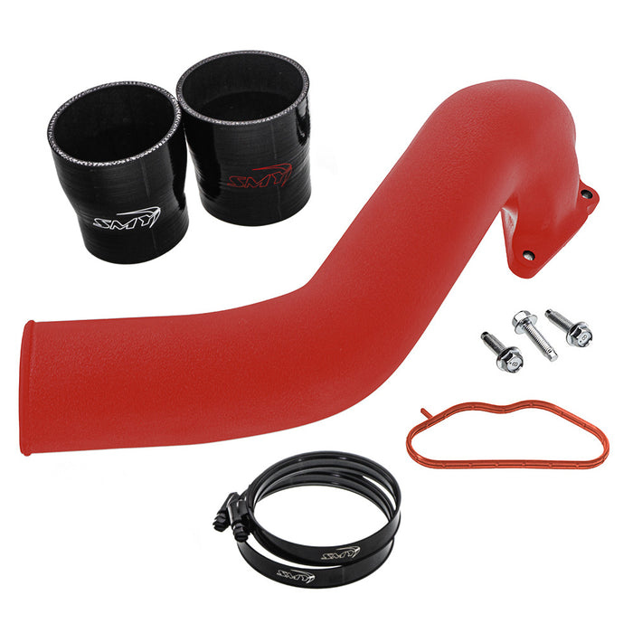 SMY GODZILLA Cast Aluminum Top Mount Intercooler Pipe Red 2022-2024 WRX / 2019-2024 Ascent / 2019-2024 Outback / 2020-2024 Legacy XT