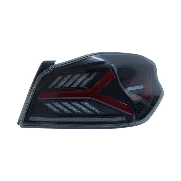 OLM Y-Spec LED Taillights Smoke Lens, Red Optic 2015-2021 WRX / STI