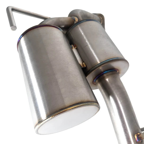 Nameless Dual Chamber Axle Back w/ 5" Muffler 2020-2025 Outback 2.5L