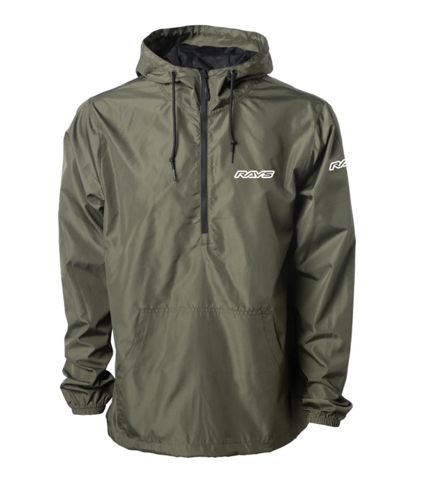 RAYS Lightweight Pullover Windbreaker Army