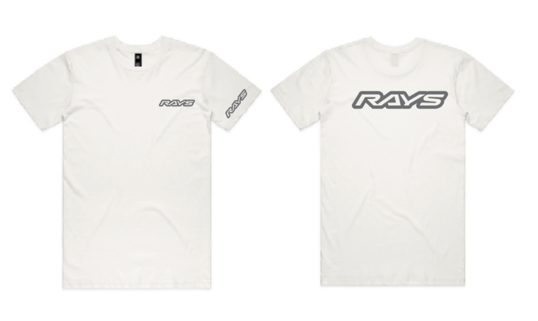 RAYS Limited T-Shirt Natural w/ Gray Puff Logo