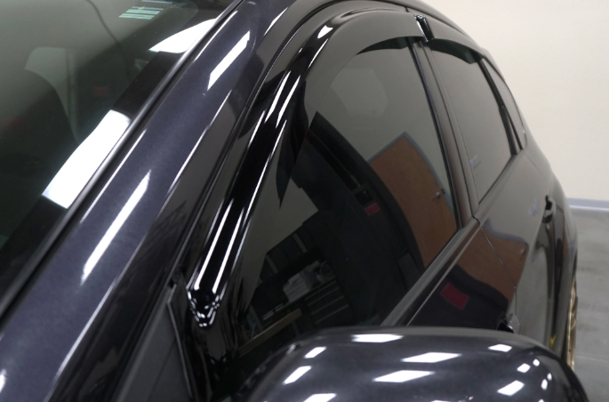 OLM Window-Rain Visor Smoked 2008-2014 WRX / STI