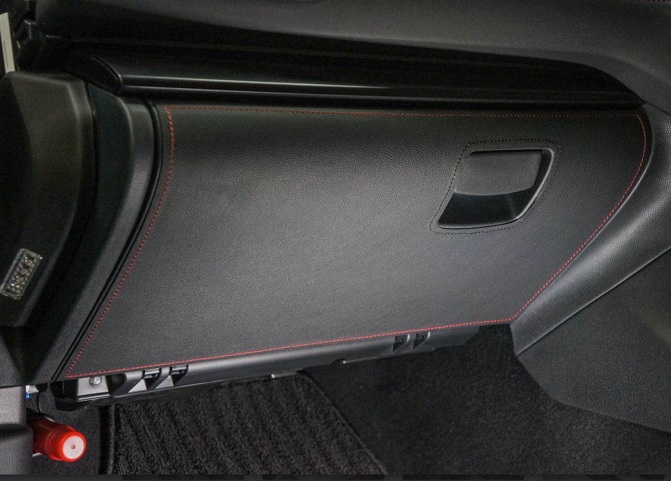 Axis Parts Glove Box Guard Razor Pattern w/ Red Stitching 2022-2024 WRX